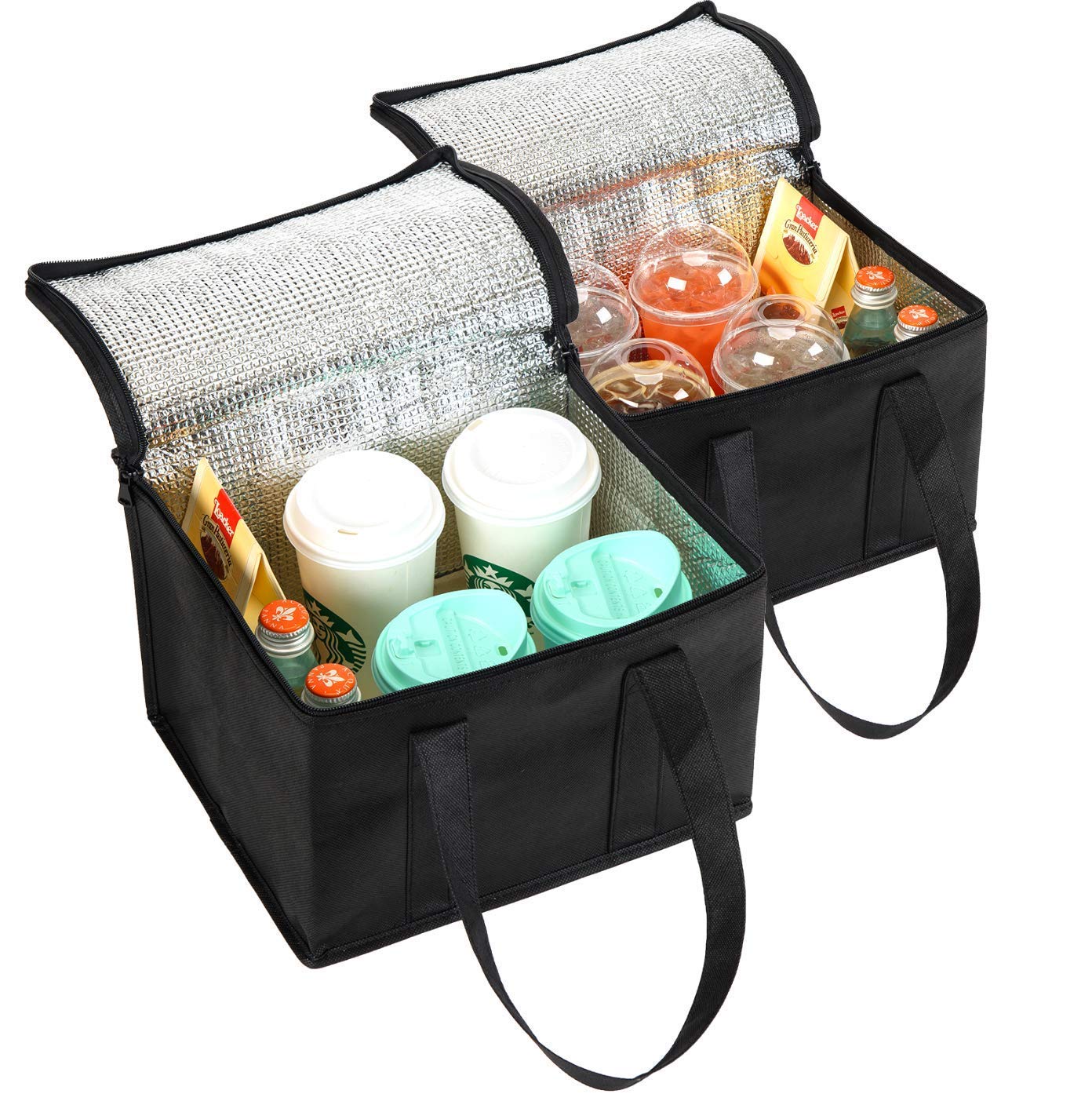 Recyclable Non-woven Thermal Insulation Food Delivery Cooler Bag from ...